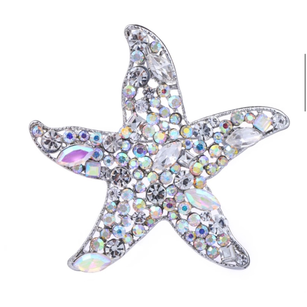 ❤️ Under the Sea Collection ,Ocean-Inspired,Starfish Brooch